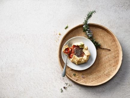 Kleine Tomaten-Tarte